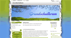 Desktop Screenshot of grundschulkram.de